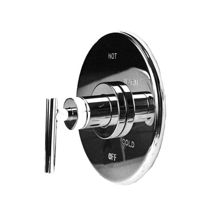 Newport Brass Shower Trim Plate W/ Handle. Less Showerhead, Arm And Flange, Chrome 4-994LBP-26